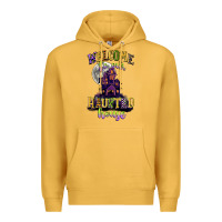 Mustard welcome to our haunted house Premium Hoodie - CowGirlArtShop