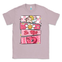 Lilac trendy valentines day retro characters Classic Tee - MaliasSmallBusiness