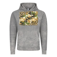 Cloud Rock leopard camo pattern background Vintage Hoodie - Jasminsmagicworld