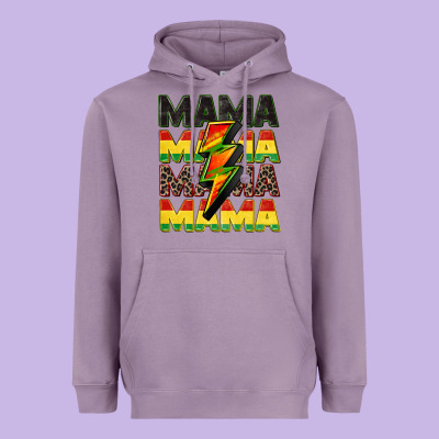 Juneteenth Mama Heavyweight Hoodie Designed By Cowgirlartshop
