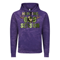 Cloud Purple hunting season Vintage Hoodie - MaliasSmallBusiness