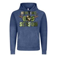 Vintage Denim hunting season Vintage Hoodie - MaliasSmallBusiness
