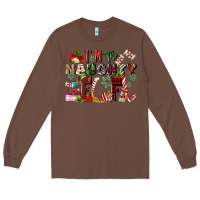Chestnut im the naughty elf Long Sleeve Tee - MaliasSmallBusiness