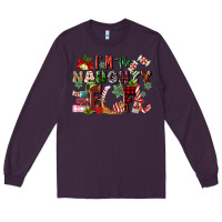 Plum im the naughty elf Long Sleeve Tee - MaliasSmallBusiness