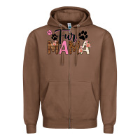 Chestnut fur mama Zipper Hoodie - texasbilliewilder