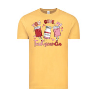 Vintage Mustard you give me tachycardia Vintage Tee - MaliasSmallBusiness