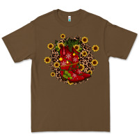 Cacao boots wood slice ornament Premium Tee - JahusDesignShop