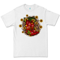 White boots wood slice ornament Premium Tee - JahusDesignShop