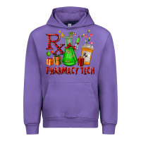 Tulip pharmacy tech christmas Urban Hoodie - FaDigitalArtStudio