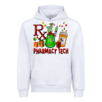 White pharmacy tech christmas Urban Hoodie - FaDigitalArtStudio