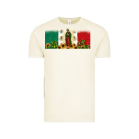 Vintage Arctic lady of guadalupe mexican flag Vintage Tee - JahusDesignShop