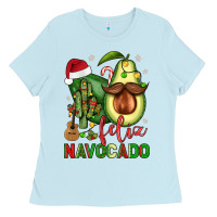 Baby Blue feliz navocado avocado Ladies Tee - JahusDesignShop