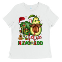 White feliz navocado avocado Ladies Tee - JahusDesignShop