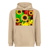 Mushroom juneteenth sunflowers Heavyweight Hoodie - CowGirlArtShop
