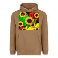 Toasted Coconut juneteenth sunflowers Heavyweight Hoodie - CowGirlArtShop