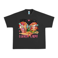 Pigment Black cupids favorite lunch lady Urban Heavy Tee - MaliasSmallBusiness