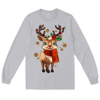 Moon Dust reindeer in christmas Long Sleeve Tee - MaliasSmallBusiness