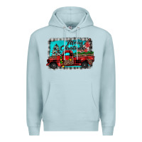 Blue Mist truck merry christmas Premium Hoodie - JahusDesignShop