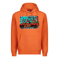 Carrot truck merry christmas Premium Hoodie - JahusDesignShop