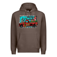 Coffee truck merry christmas Premium Hoodie - JahusDesignShop