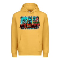 Mustard truck merry christmas Premium Hoodie - JahusDesignShop