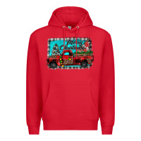 Red truck merry christmas Premium Hoodie - JahusDesignShop