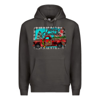 Smoke truck merry christmas Premium Hoodie - JahusDesignShop
