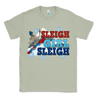 Matcha winter sleigh girl sleigh Classic Tee - NancyCooperArtShop