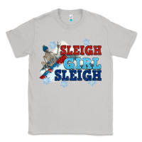 Moon Dust winter sleigh girl sleigh Classic Tee - NancyCooperArtShop