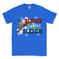 True Royal winter sleigh girl sleigh Classic Tee - NancyCooperArtShop