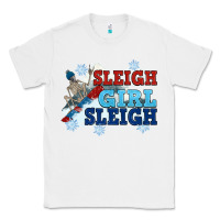 White winter sleigh girl sleigh Classic Tee - NancyCooperArtShop
