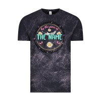Cloud Black by the power of the name Vintage Tee - MaliasSmallBusiness