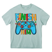 Arona finish him Heavy Core Tee - JahusDesignShop