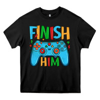 Black finish him Heavy Core Tee - JahusDesignShop