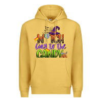 Antique Gold witch way to the candy Premium Hoodie - CowGirlArtShop