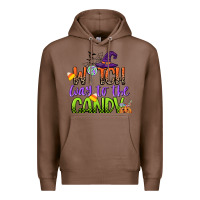 Chestnut witch way to the candy Premium Hoodie - CowGirlArtShop