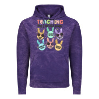 Cloud Purple teahing my favorite peeps Vintage Hoodie - MaliasSmallBusiness