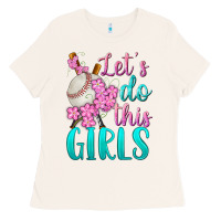 Bone let's do this girls baseball Ladies Tee - BundleAndBundleShop