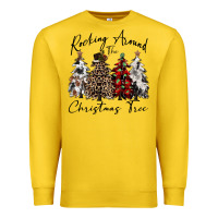 Lemon rocking around the christmas tree Premium Sweatshirt - CowGirlArtShop