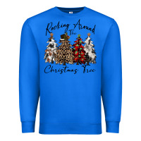 True Royal rocking around the christmas tree Premium Sweatshirt - CowGirlArtShop