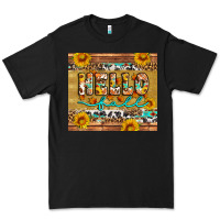 Black western hello fall tumbler Premium Tee - Artiststas