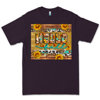 Plum western hello fall tumbler Premium Tee - Artiststas
