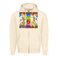 Sandshell best teacher ever Zipper Hoodie - NancyCooperArtShop