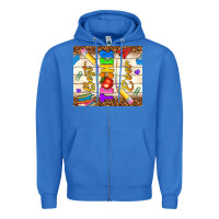 True Royal best teacher ever Zipper Hoodie - NancyCooperArtShop