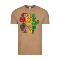 Vintage Coffee it s the black history for me Vintage Tee - MaliasSmallBusiness