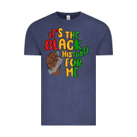Vintage Denim it s the black history for me Vintage Tee - MaliasSmallBusiness