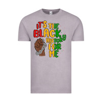 Vintage Zinc it s the black history for me Vintage Tee - MaliasSmallBusiness