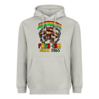 Moon Dust juneteenth free ish since 1865 Heavyweight Hoodie - CowGirlArtShop