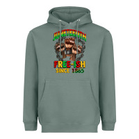Sage juneteenth free ish since 1865 Heavyweight Hoodie - CowGirlArtShop
