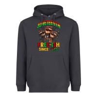 Smoke juneteenth free ish since 1865 Heavyweight Hoodie - CowGirlArtShop